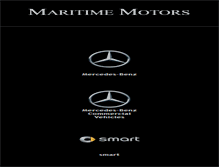 Tablet Screenshot of maritimemotors.co.za